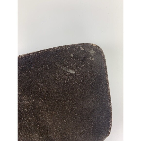 BOGO Miz Mooz Brown Suede Over Knee Heel Boot Mid Zip Pull On Leather 38 7.5-8 - Picture 14 of 16